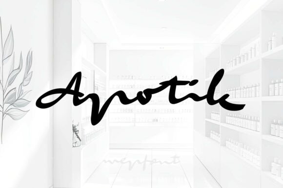 Apotik: A Font That Breathes Life Into Your Craft