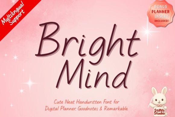 Bright Mind: A Font for Thoughtful Design
