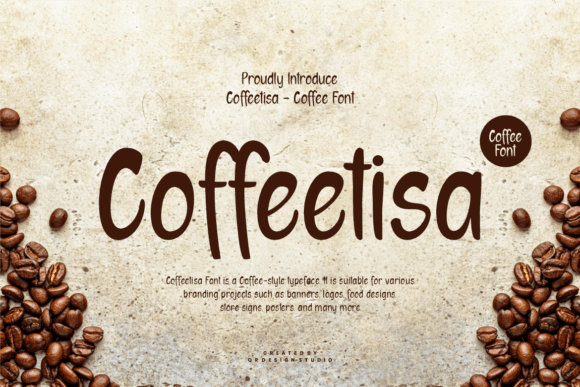 Coffeetisa: A Handwritten Font for Editorial Design