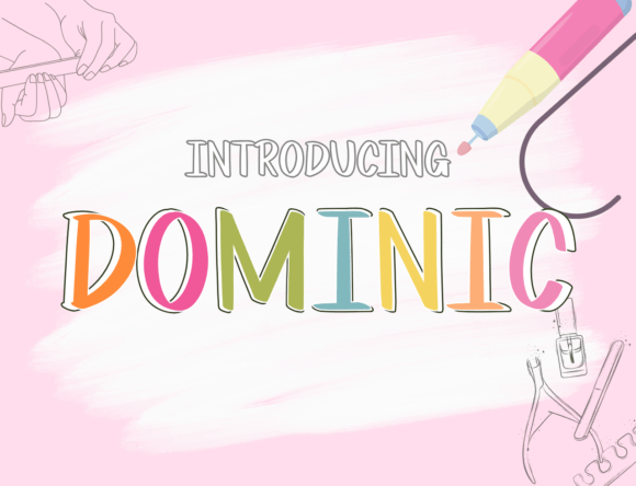 Dominic: A Script Font That Elevates Digital Branding