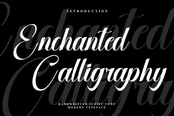 Enchanted Calligraph: A Script Font for Campaign Creativity