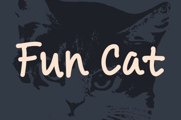 Fun Cat: A Font That Brings Whiskers to Your Creations