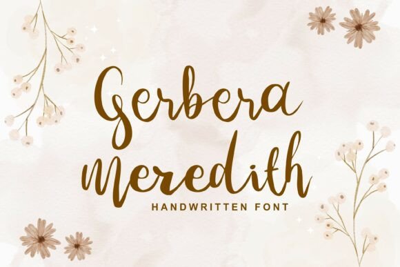 Gerbera Meredith: A Font That Breathes Life Into Digital Design