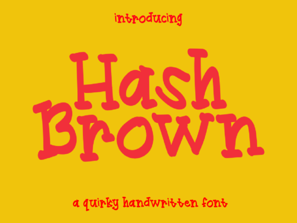 Hashbrown: The Font That Elevates Your Brand