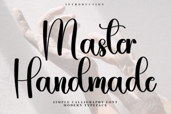 Master Handmade: A Script Font for Editorial Elegance