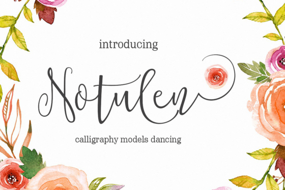 Notulen: A Script Font That Elevates Campaigns with Elegance