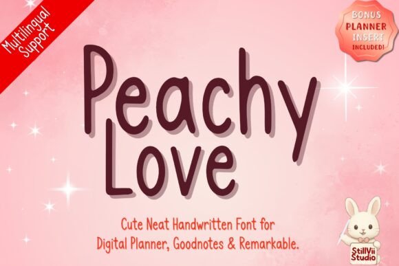 Peachy Love: A Font That Elevates Your Brand