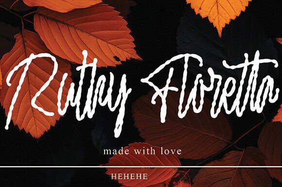 Ruthy Floretta: A Soft Script Font for Editorial Design