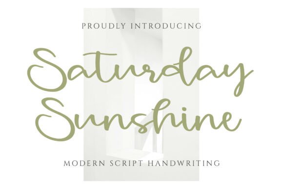 Saturday Sunshine