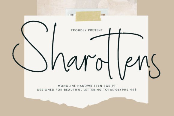 Sharottens: The Font That Boosted My Bakery’s Brand