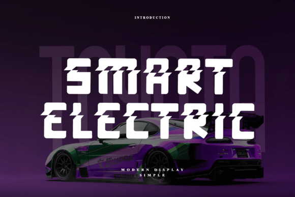 Smart Electric: A Bold Font for Crafters and Product Creators
