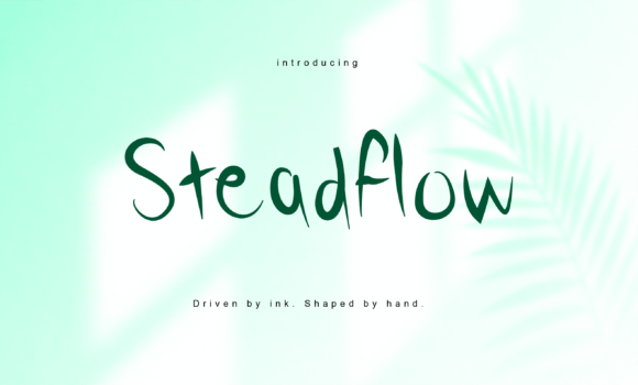 Steadflow: A Font That Elevates Your Brand