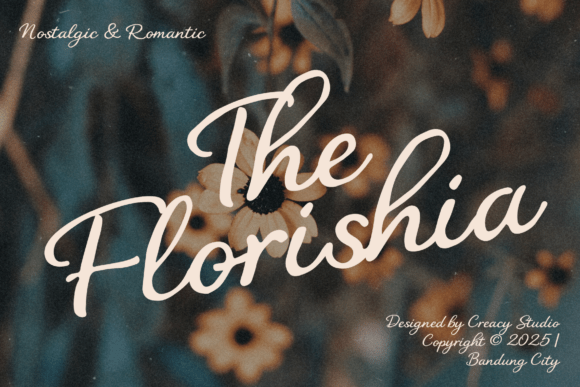 The Florishia: A Timeless Script Font for Editorial Design