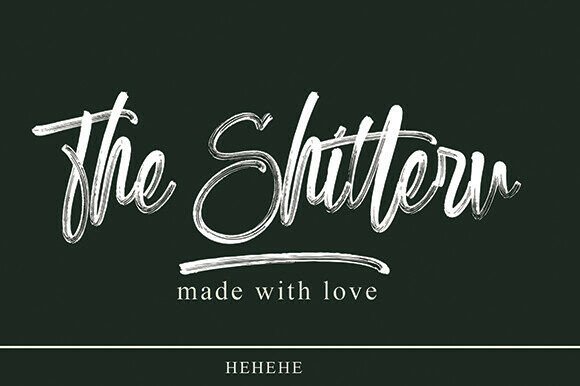 The Shitteru: A Script Font for Modern Digital Branding