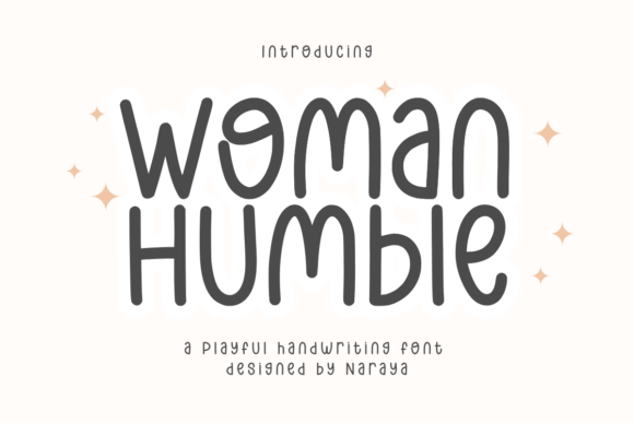 Woman Humble: A Font That Brings Warmth to Your Craft Projects
